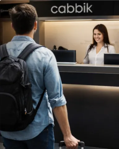 Mostrador Cabbik aeropuerto Palma - Punto encuentro exclusivo en llegadas