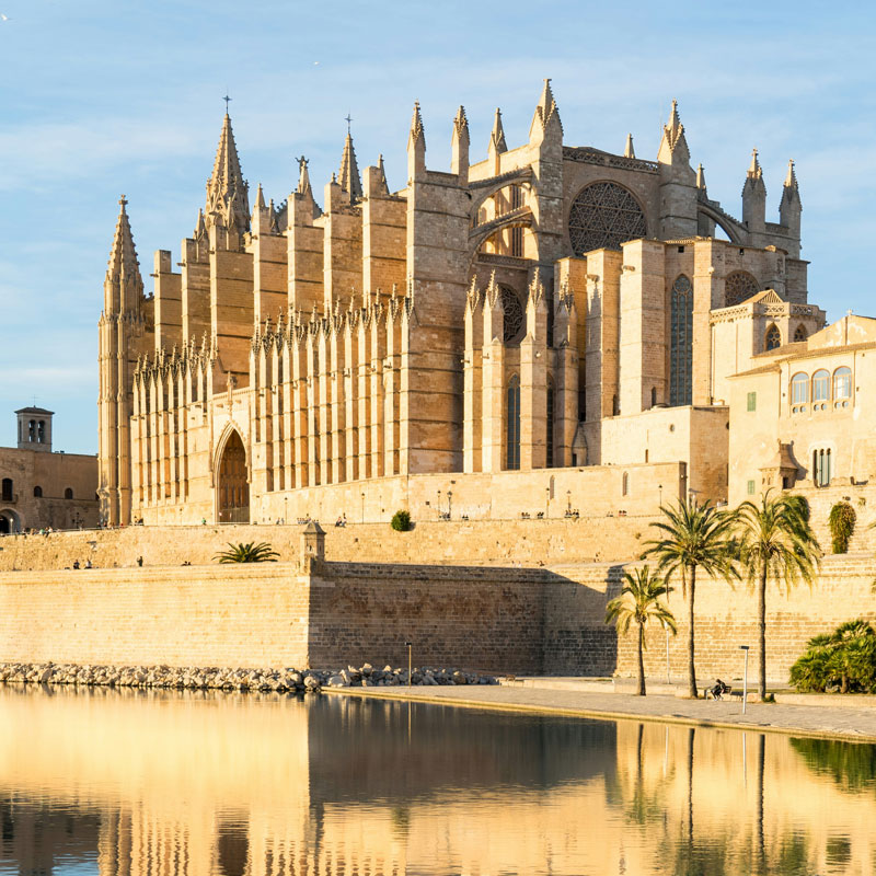 Kathedrale La Seu in Palma de Mallorca